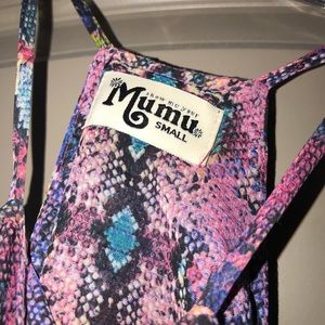 BRAND NEW mumu floor length gown